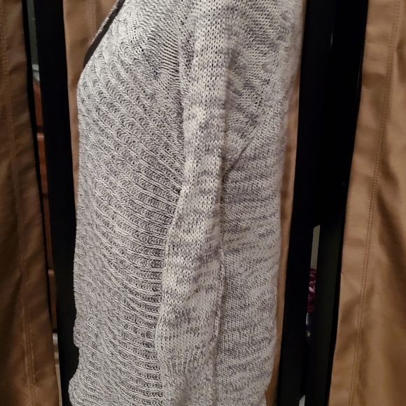 Stylus womens cardigan sweater size XL crochet knit open front - Picture 5 of 13